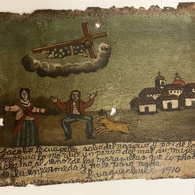 Mexican Ex Voto Jacabo Tecuapetla