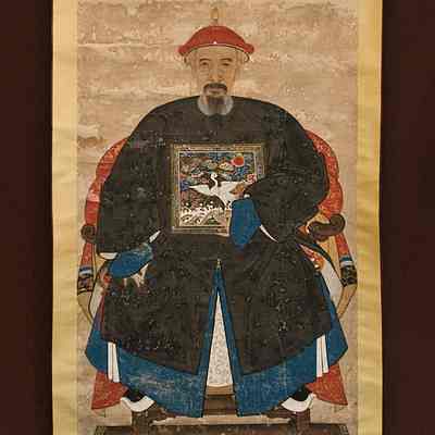 Early 19th c. Chinese Ancestor Portrait