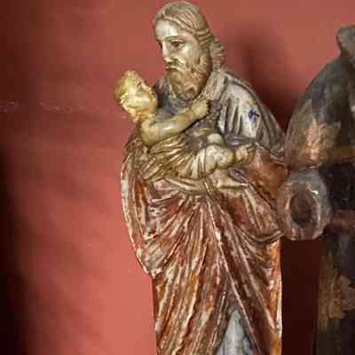 St. Joseph Holding the Christ Child