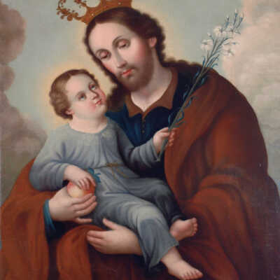 Saint Joseph and the Christ Child