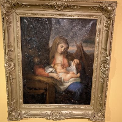 Virgin Swaddling the Christ Child