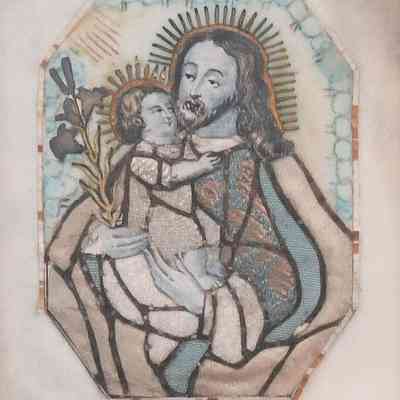 St. Joseph Holding the Christ Child