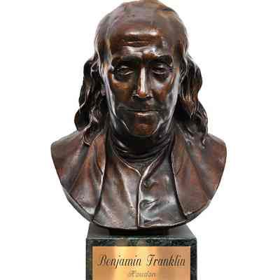 Benjamin Franklin Bust