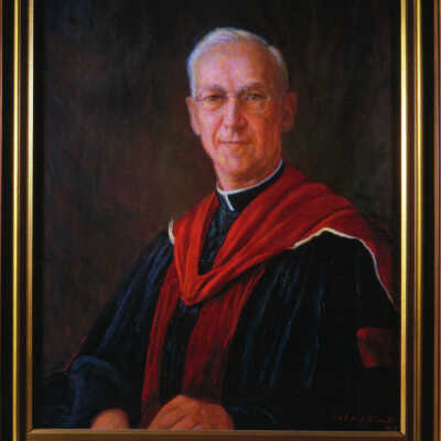 Presidential Portrait of J. Joseph Bluett, S.J
