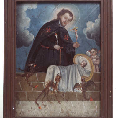 Retablo of San Camilo de Lelis (St. Camillo de Lellis)