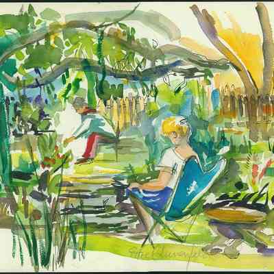 Garden Scene