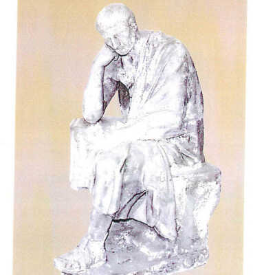 Portrait of Seated Philosopher (Aristippos)