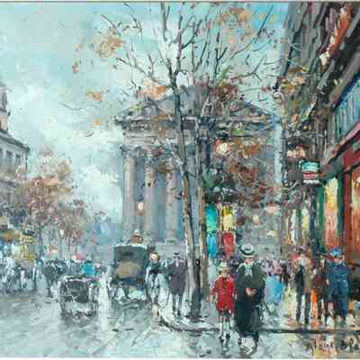 La Rue Royale et la Madeleine