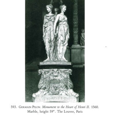The Three Graces from the Monument Containing the Heart of Henry II of France