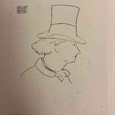 Portrait of Charles Baudelaire