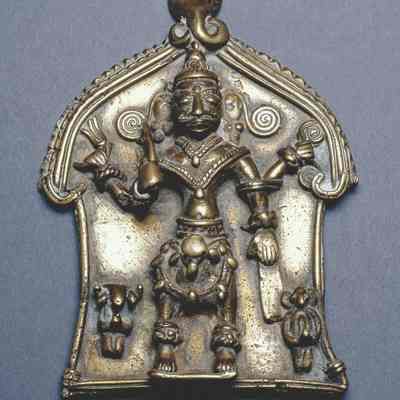 Decorative Brass Plaque