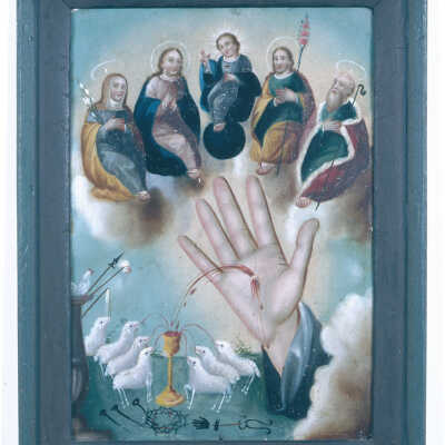 La Mano Poderosa aka The All-Powerful Hand (Retablo)