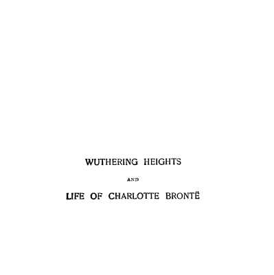 Wuthering Heights