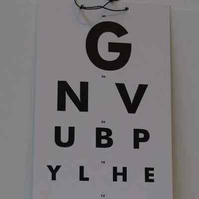 Chart- Optometry