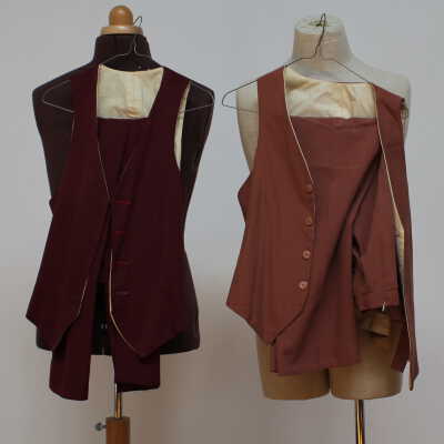 70's 2 Piece waistcoats and trousers