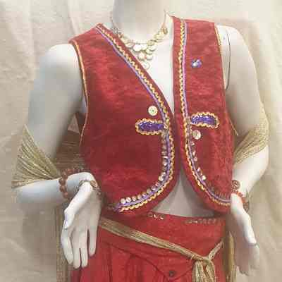 2 piece set-vest and skirt