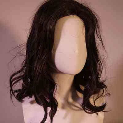 Wig- Medium length no fringe