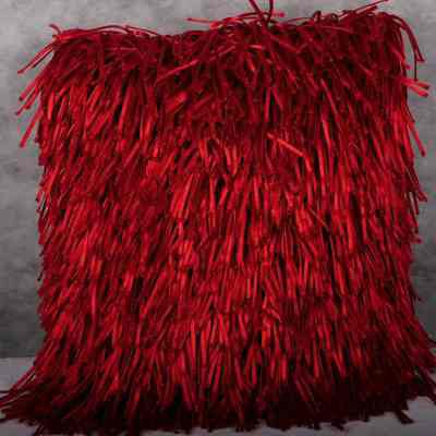 Cushion- Ribbon Fringe