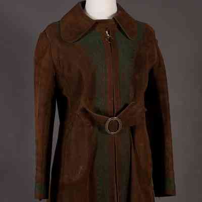 Coat- 1970's Leather