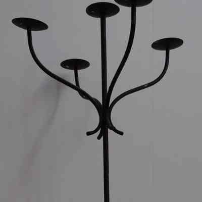 5 candles 152cm high x 50 cm wide base