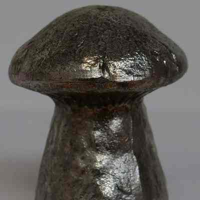 Ornament- Metal Mushroom