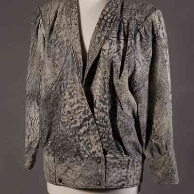 Jacket- 80's leather