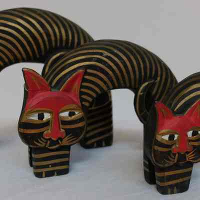 Ornament- Trio of cats