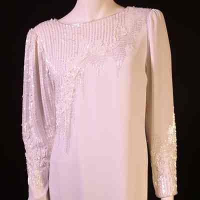 80's Dress- Evening or bridal