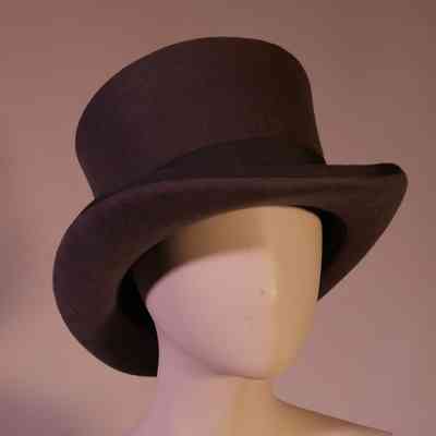 Grey wool felt