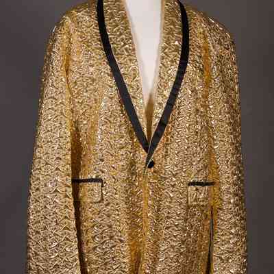 Jacket- Metallic gold