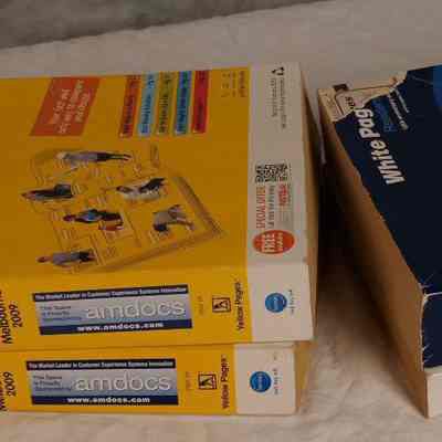 Books- Telephone directories