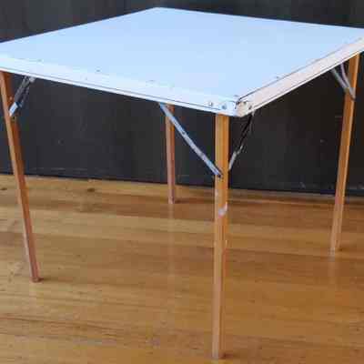 Painted wood table top