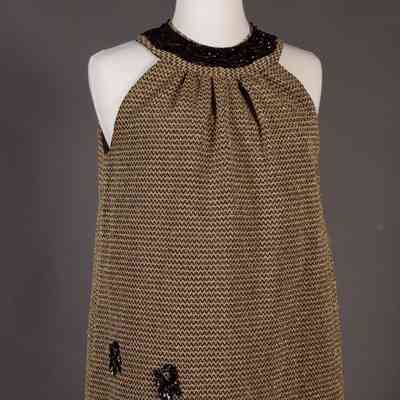 Dress- 60's gold