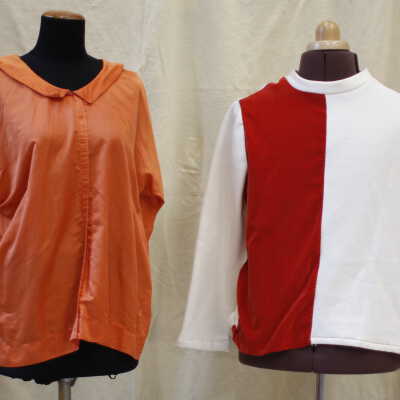 Colour block tops