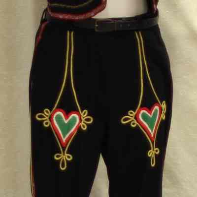 2 piece national dress