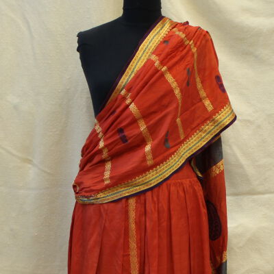 Skirt with shawl