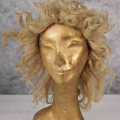 Wig- Long curly