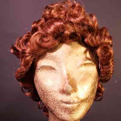 Wig- very short curly