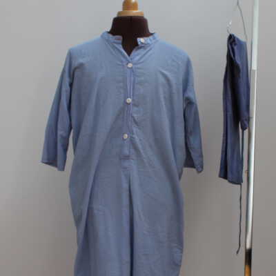 Cotton tunic/sleepwear with scrubs pants