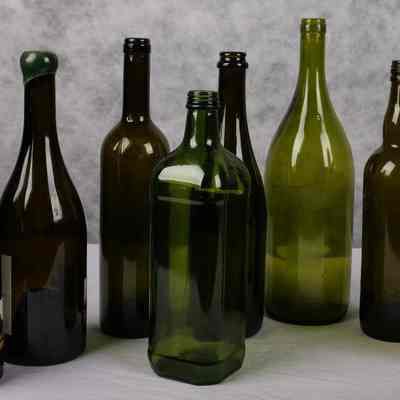 Bottles- Green Glass
