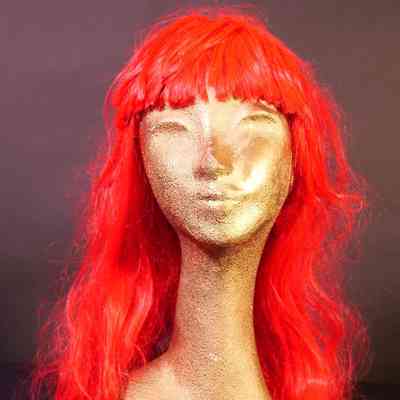 Wig- long with fringe