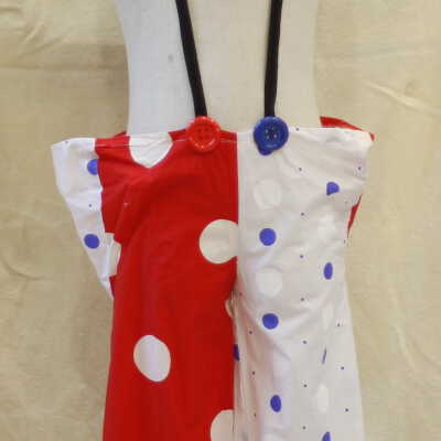 clown shorts/pants with elastic braces