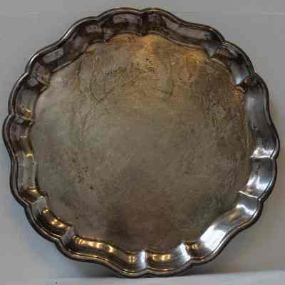 Trays- Silver Circle