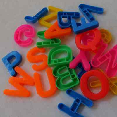 Toys- Plastic letters