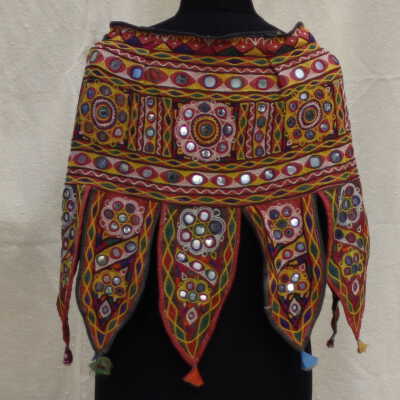 Embroidered cape