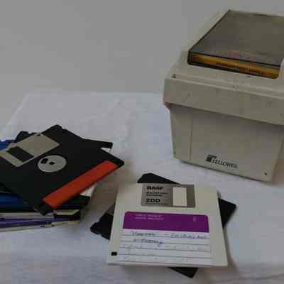 Floppy Disks with case
