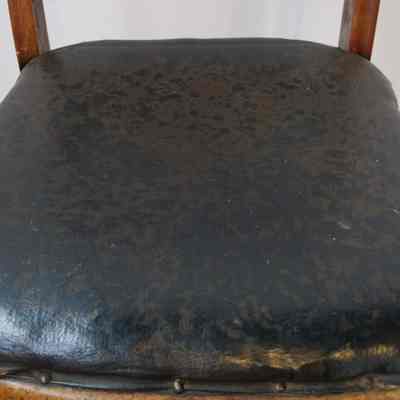 Condition of leather seat