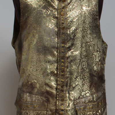 Gold tudor waistcoat