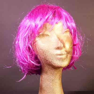 Wig- Magenta Bob