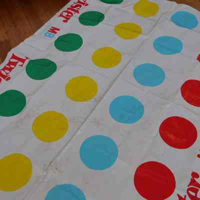 Games- Twister plastic mat